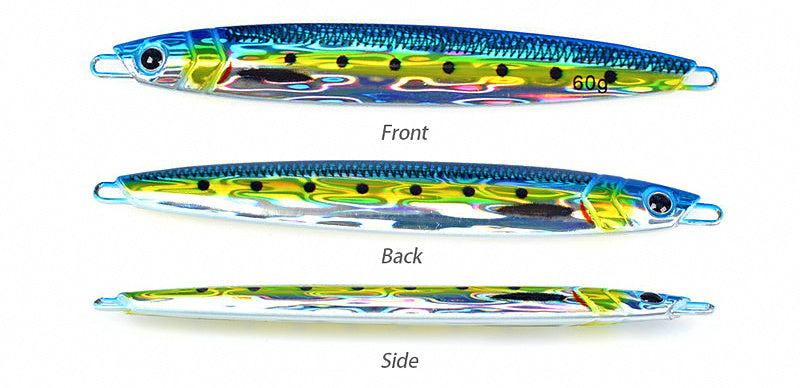 Slow Pitch Metal Jig, 40–250 g (1.4–8.8 oz) – product photo