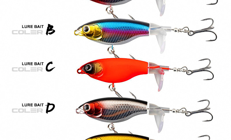 Propeller Surface Lure, 6 g & 10.5 g (0.2 oz & 0.4 oz) – product photo