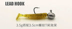 Micro T-Tail Soft Plastic Grub, 3.5 cm (1.4 in) – product photo