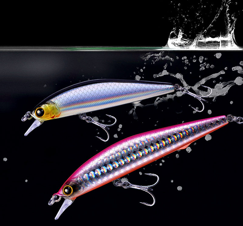 Noise Minnow Lure, Floating or Suspending, 7–10.5 cm – product photo