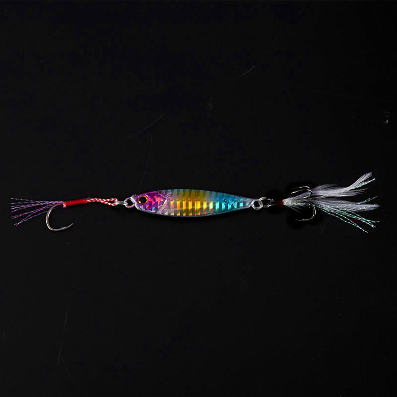 Slow Pitch Metal Jig, 7–40 g (0.25–1.4 oz), No Hooks