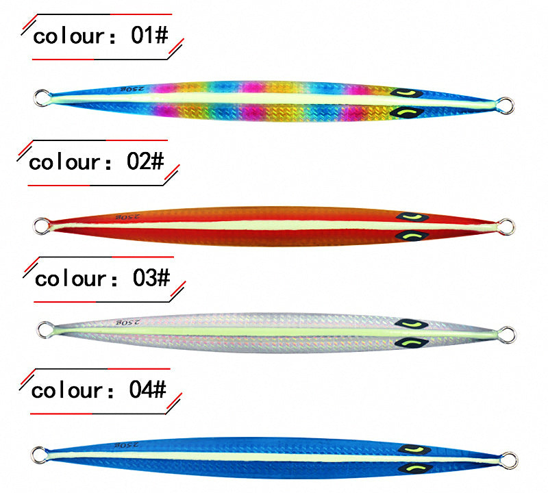 Deep Sea Metal Jig, 200 g (7.1 oz) – Laser Finish – product photo