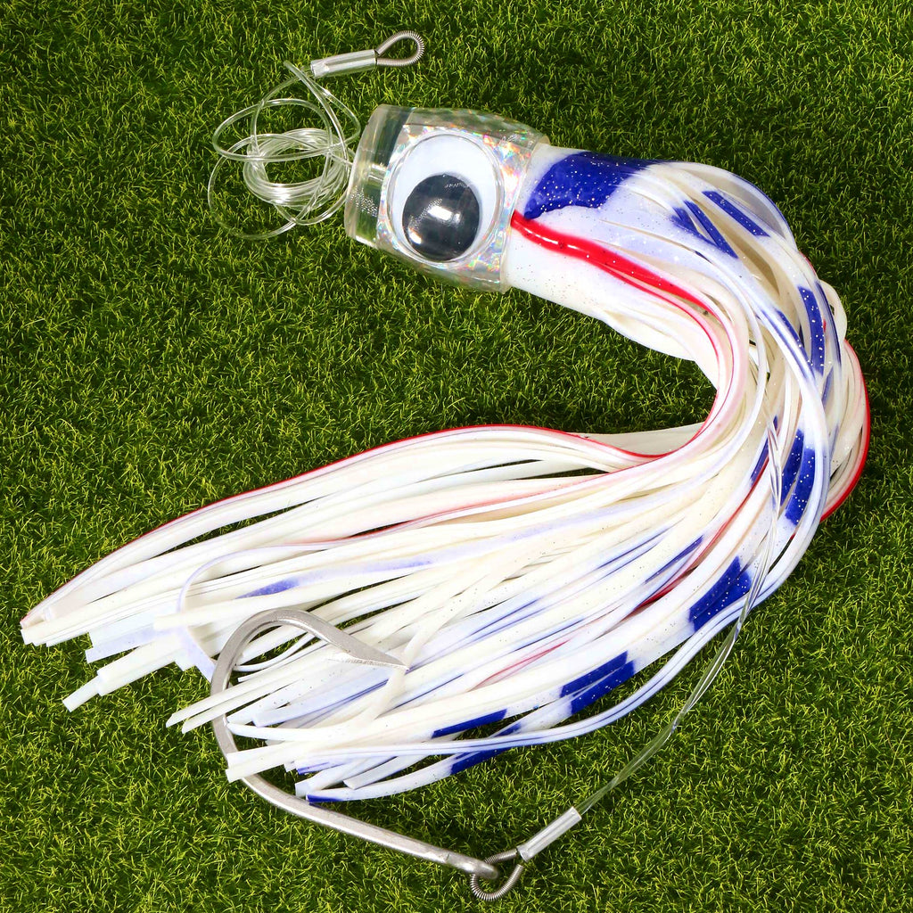 Large Squid Skirt Trolling Lure, 34 cm, 260 g (9.2 oz) – product photo