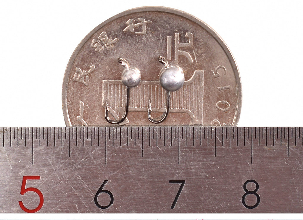 Micro Lead Jig Head Hooks, 0.1–0.2 g (0.004–0.007 oz) – product photo