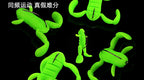 Floating Kicking Frog Soft Bait, 6 Pack, 3.7 & 4.7 cm – product photo