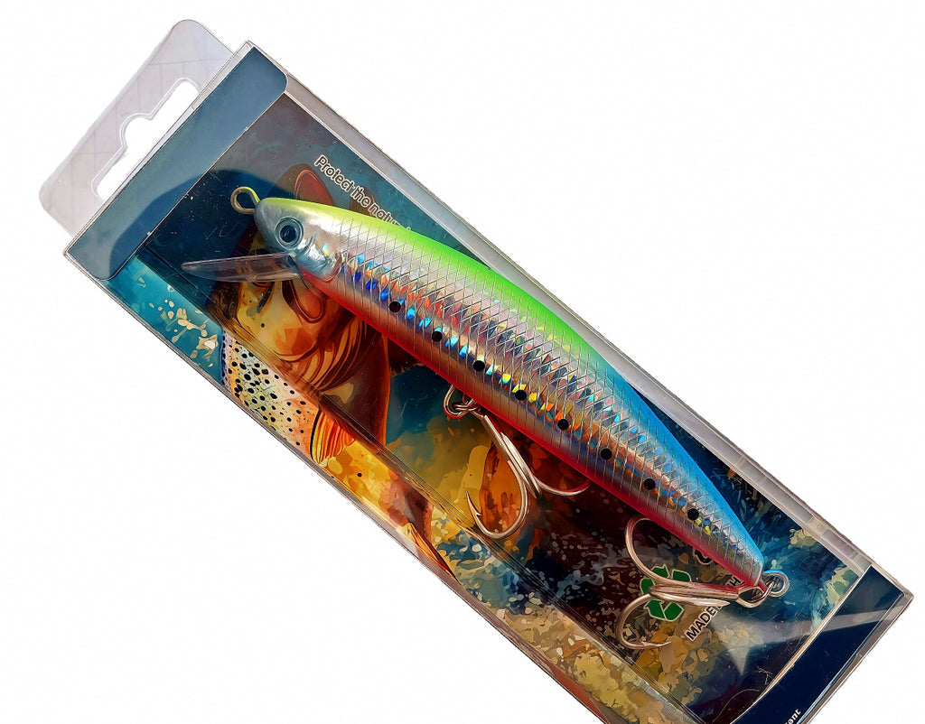 Sinking Minnow Lure, 40 g (1.4 oz), 13 cm (5.1 in) – product photo