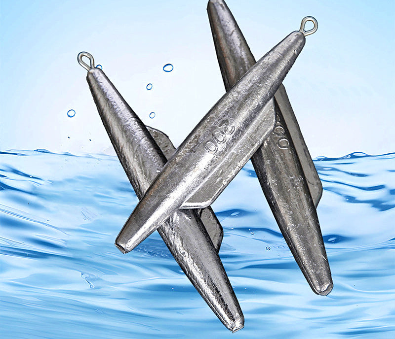 Submarine Shark Fin Lead Sinker, 2.8–105.8 oz (80–3000 g) – product photo