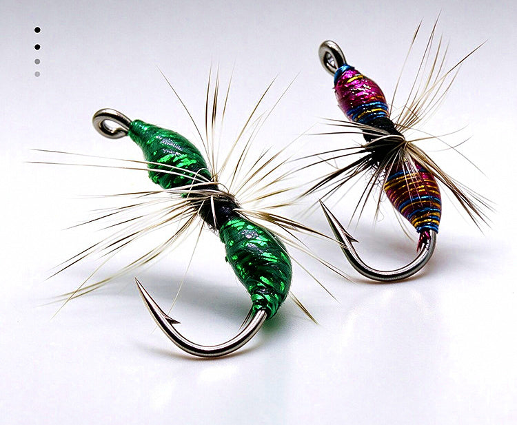 Micro Fly Hooks, Ant & Mosquito Fly Patterns, Sizes 12–18, 5-Pack – product photo