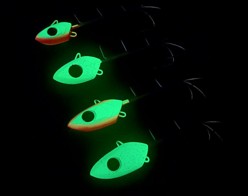 Glow Metal Jig with Double Hooks, 125 g (4.4 oz) – product photo