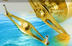 Aluminum Reel Handle Arm & Nut for Baitcasting Reels – product photo