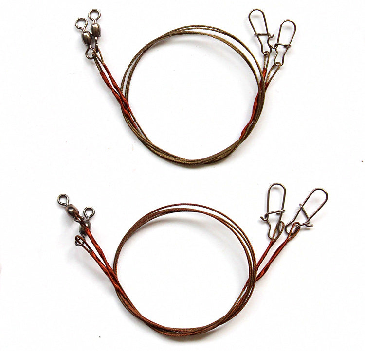 Wire Leader with Snap & Swivel, 2 per Pack, 20-70 cm – product photo