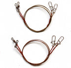 Wire Leader with Snap & Swivel, 2 per Pack, 20-70 cm – product photo
