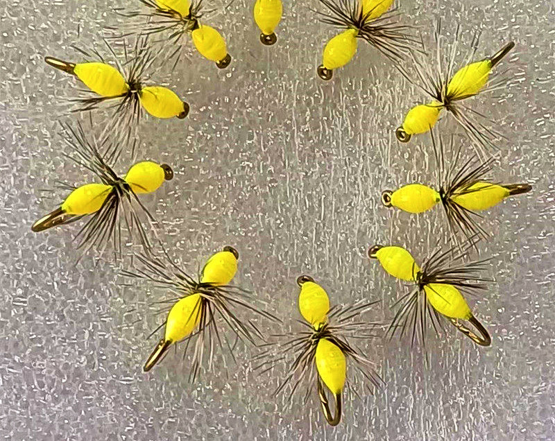 Fluorescent Yellow Ant Fly, Sizes 12–18, 5/10/20 Pack – product photo