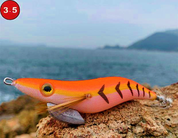 Tail Glow Squid Jig (Egi), 16–19 g (0.56–0.67 oz) – product photo