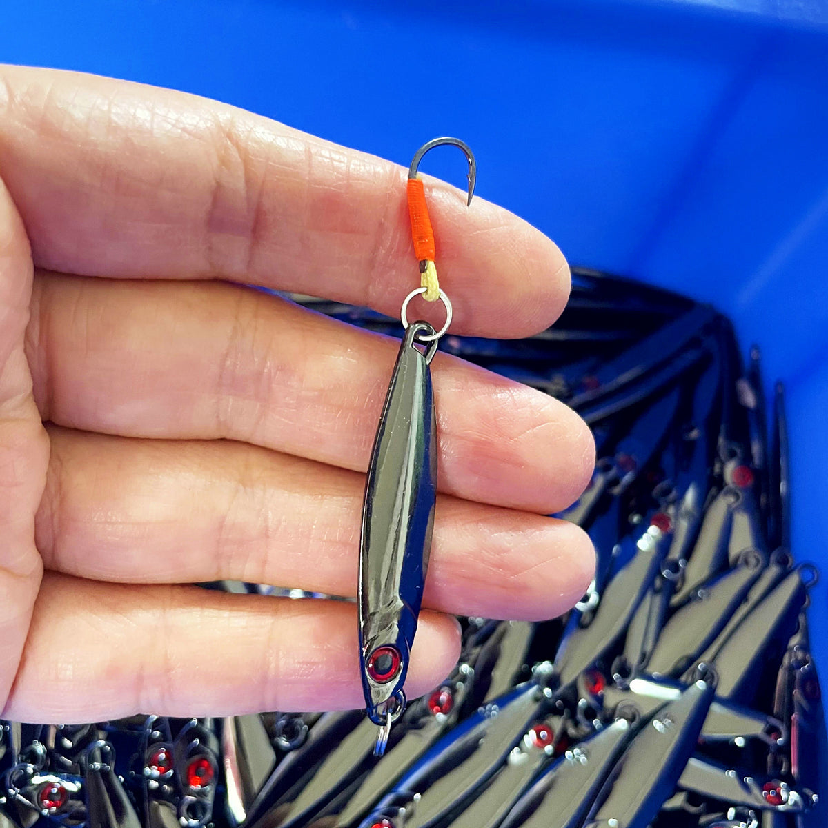 Micro Casting Spoon Jig, 1.8–5 g (0.06–0.18 oz) – product photo
