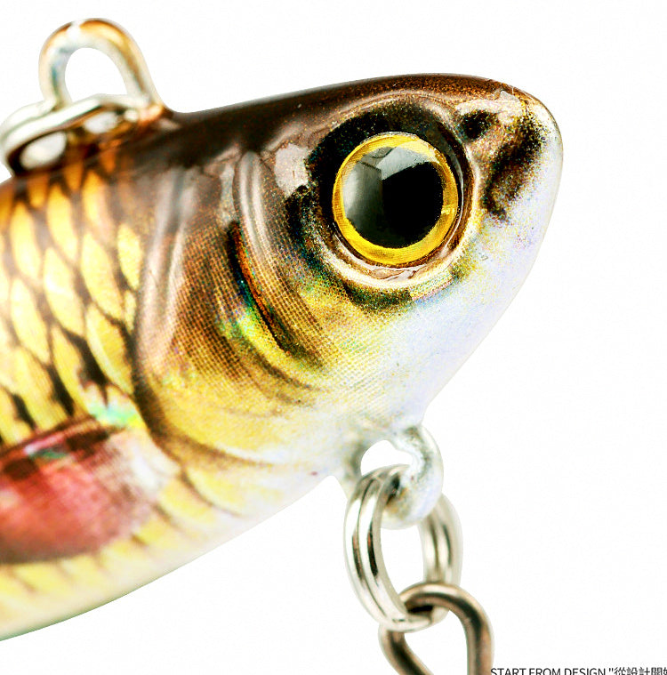 Metal VIB Blade Bait Lure with Bearing Swivel, Boxed – product photo