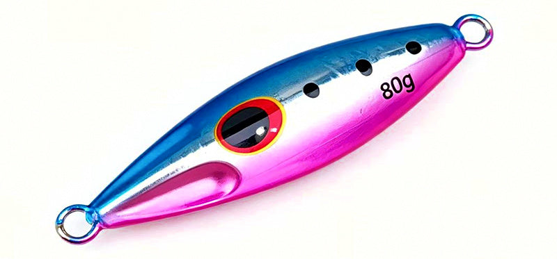 Slow Pitch Jig, 20–150 g (0.7–5.3 oz), Glow & Laser Colors – product photo