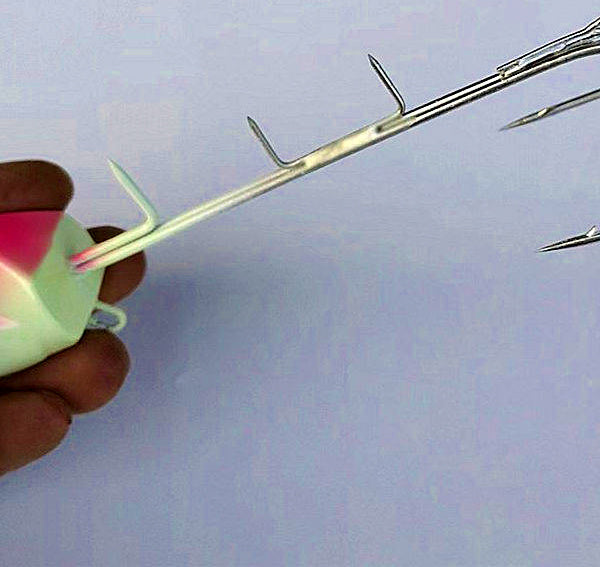 Glow Iron Jig with Double Hooks, 30–300 g (1–10.6 oz) – product photo