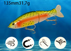 Slow-Sinking Jointed Hard Bait Lure, ABS – product photo