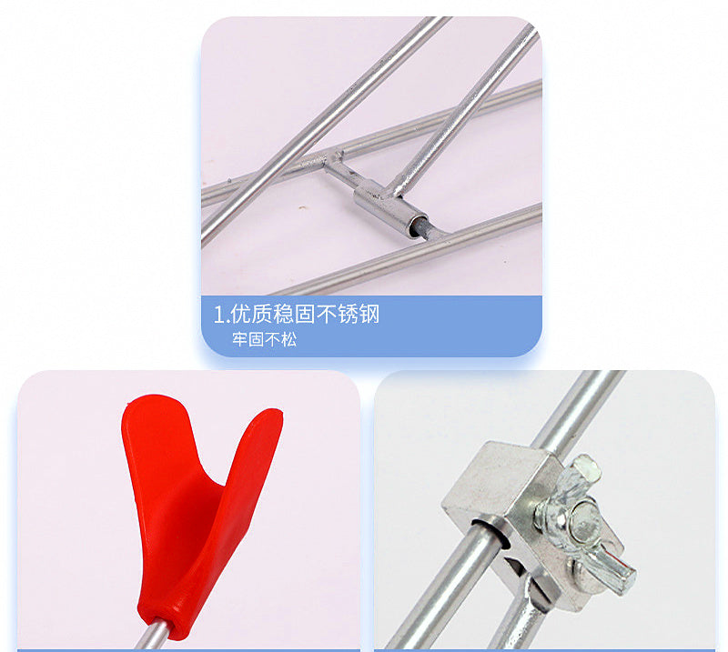 Ground Spike Rod Holder, 37–46.6 cm (14.6–18.3 in) – product photo
