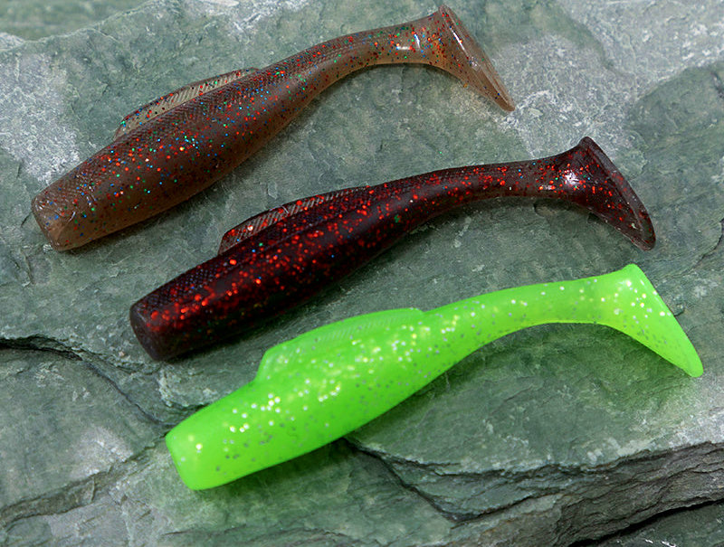 Floating T-Tail Soft Bait, TPE, 5.5–6.5 cm (2.2–2.6 in) – product photo