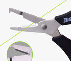 Fishing Scissor Pliers, Split Ring Opener & Braid Cutter – product photo