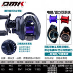 Round Baitcasting Reel with DC Magnetic Brake, Left/Right Hand – product photo
