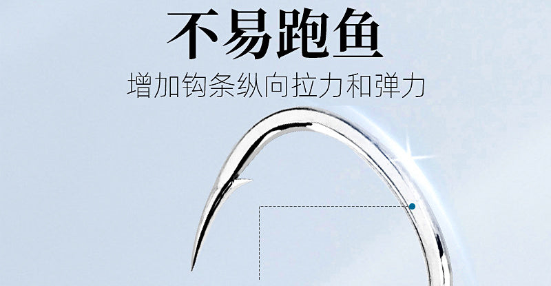 Barbed Saltwater Hooks, 10-Pack, Sizes 2 to 5/0 – product photo
