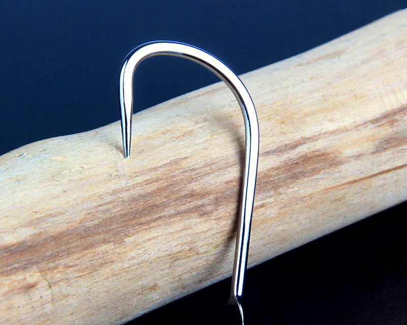 Barbless Kanto-Style Fishing Hooks, Sizes 6–18 (10 or 50 pcs) – product photo