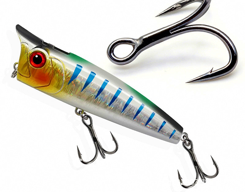 Floating Popper Topwater Lure, Surface Splash Lure – product photo
