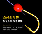 Red Dot Seven-Star String Hook Rig, Barbed, Hand-Tied – product photo