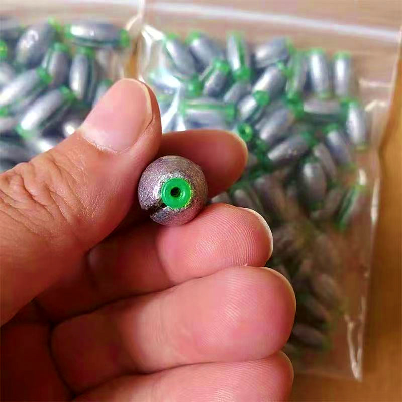 Open Split Lead Sinker, 3-30 g (0.1-1.1 oz) – product photo