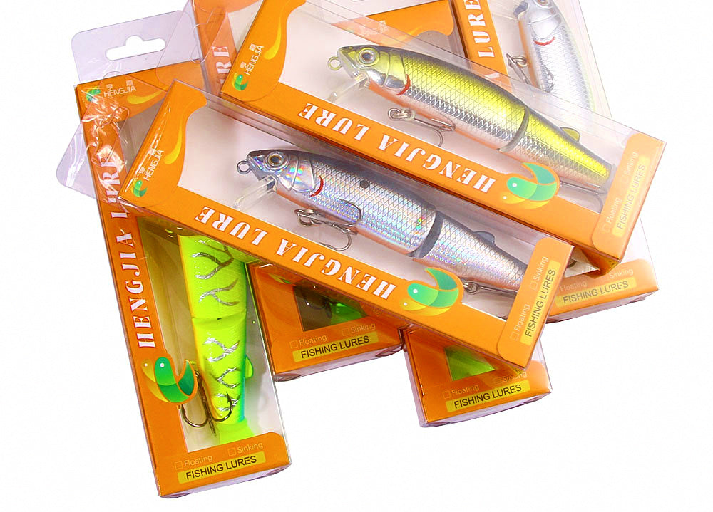Jointed Sinking Minnow Hard Bait, 14.5 g (0.5 oz), 11.5 cm – product photo