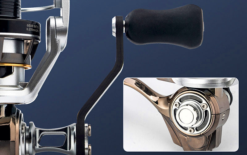 Spinning Reel, Front Drag, 10 Bearings, Sizes 1500–3000 – product photo