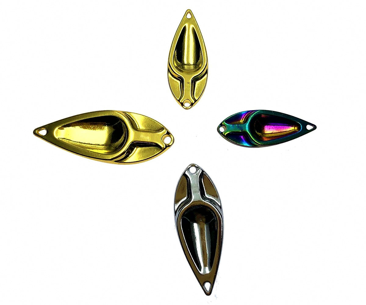 Casting Spoon Blank Metal Lure, 2.5–30 g (0.09–1.06 oz) – product photo