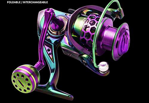Sea Fishing Reel, Metal Handle, 10 Bearings, 1000–6000 Series – product photo
