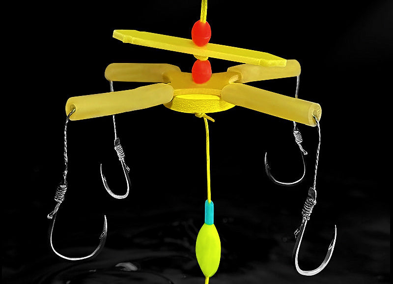 Carp Flip-Plate Explosion Hook Rigs, No. 10–15 – product photo