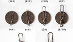 Stainless Steel Snap Connectors, 50-Pack, Sizes 14 to 4/0 – product photo