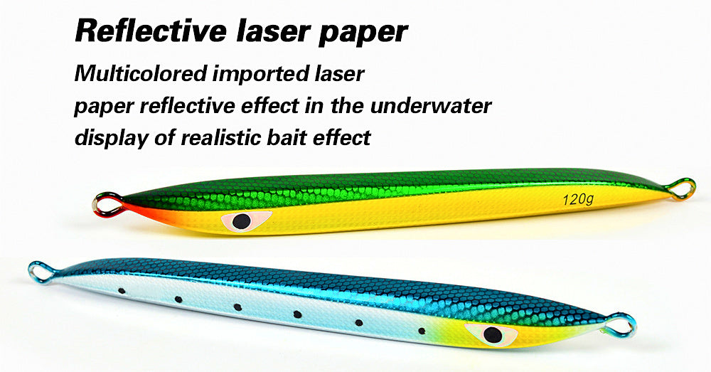 Glow Fast-Sinking Metal Jig, 120–180 g (4.2–6.3 oz) – product photo