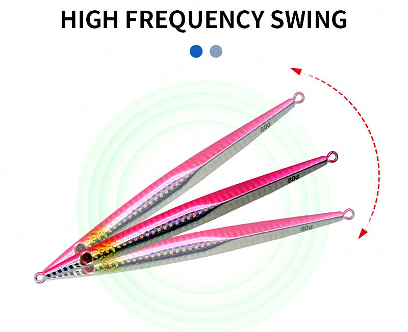 Saltwater Metal Jig, 60–400 g (2.1–14.1 oz) – product photo