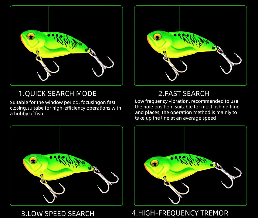 Metal VIB Lure, 5–14 g (0.18–0.49 oz), Multiple Colors – product photo