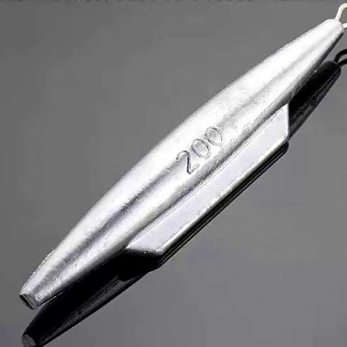 Shark Fin Lead Sinker, 2.8–141 oz (80–4000 g) – product photo