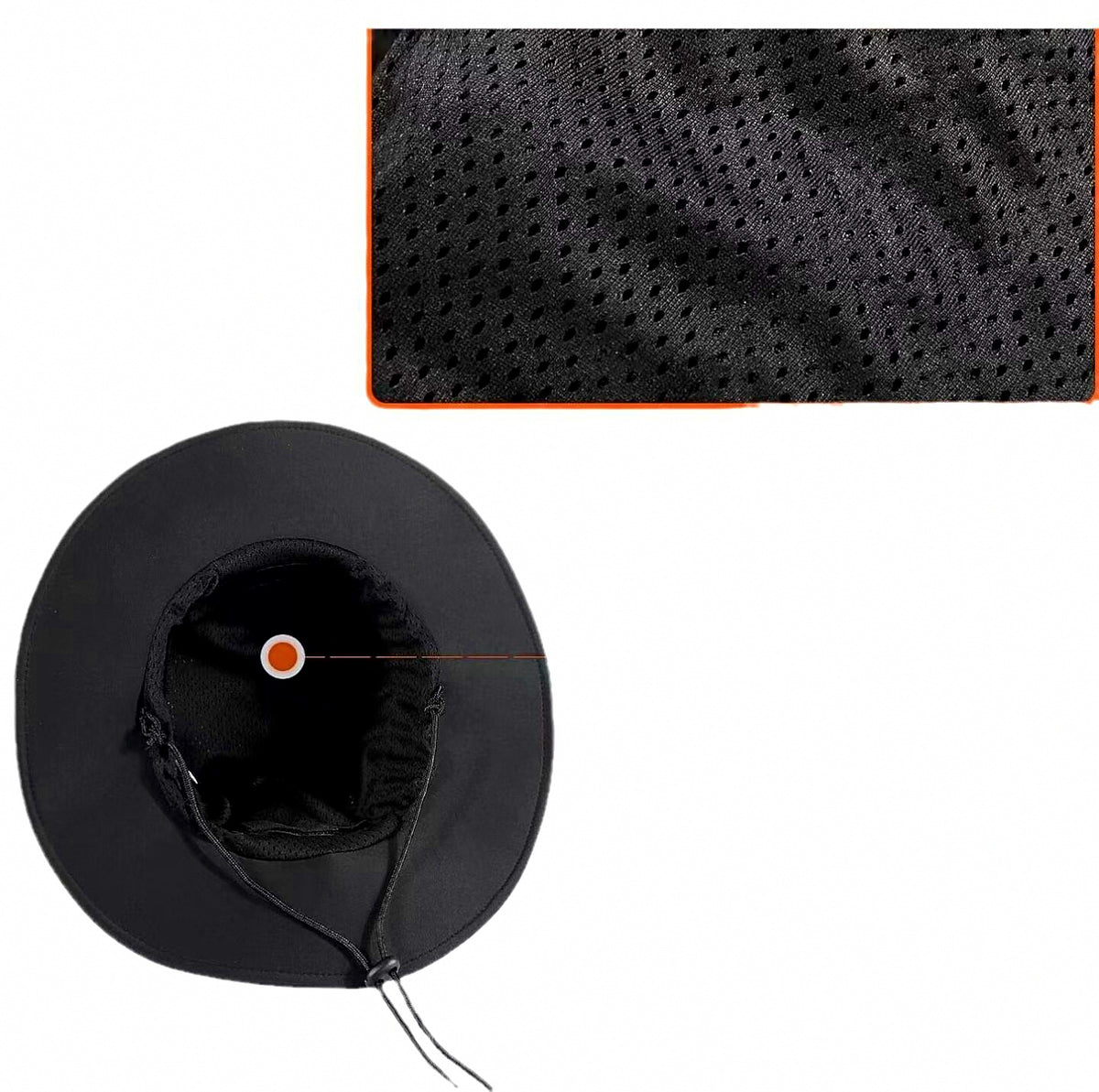 Waterproof Windproof Fishing Bucket Hat, One Size