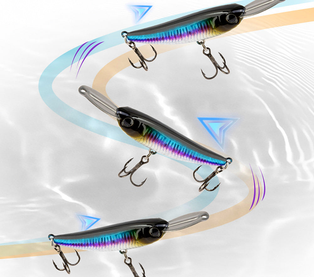Slow Sinking Minnow Hard Bait, 5.5 g & 15 g (0.19 & 0.53 oz) – product photo