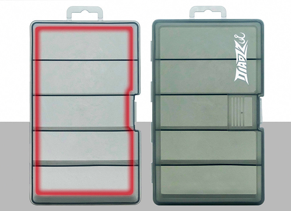 Plastic Lure Box, Single-Layer Tackle Box, Small to Large – product photo