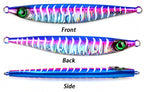 Glow Striped Sardine Casting Jig, 40–100 g (1.4–3.5 oz) – product photo
