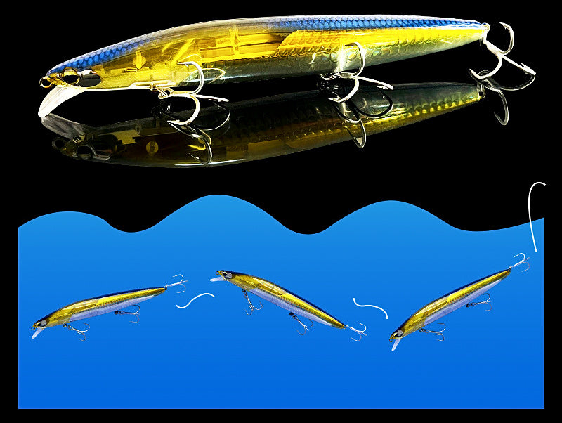Floating Minnow Lure, Long Bill Hard Bait – product photo
