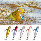 Micro Floating Pencil Lure, Long Cast, 3 Treble Hooks – product photo