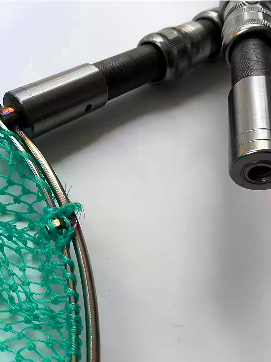 Telescopic Carbon Landing Net Pole, Saltwater, Choose Tier – product photo