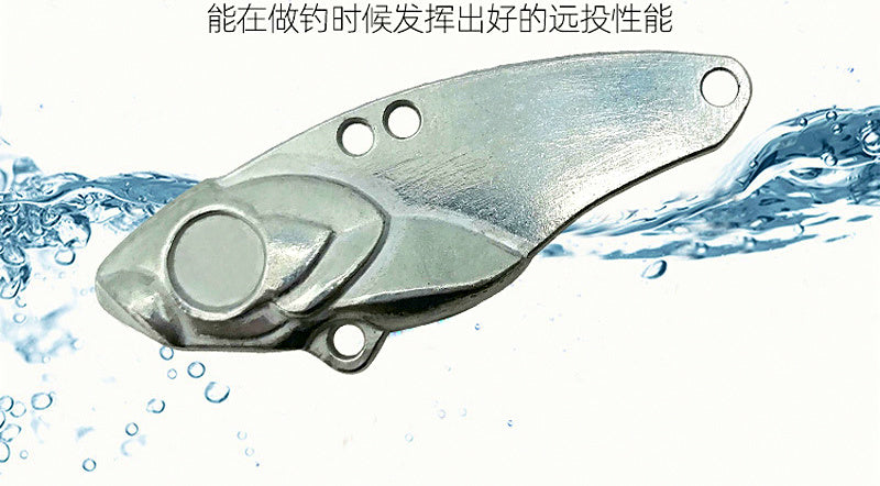Unpainted Zinc Alloy VIB Blade Bait, 5–20 g (0.2–0.7 oz) – product photo